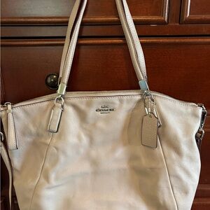 Coach Women's Gray Leather Tote